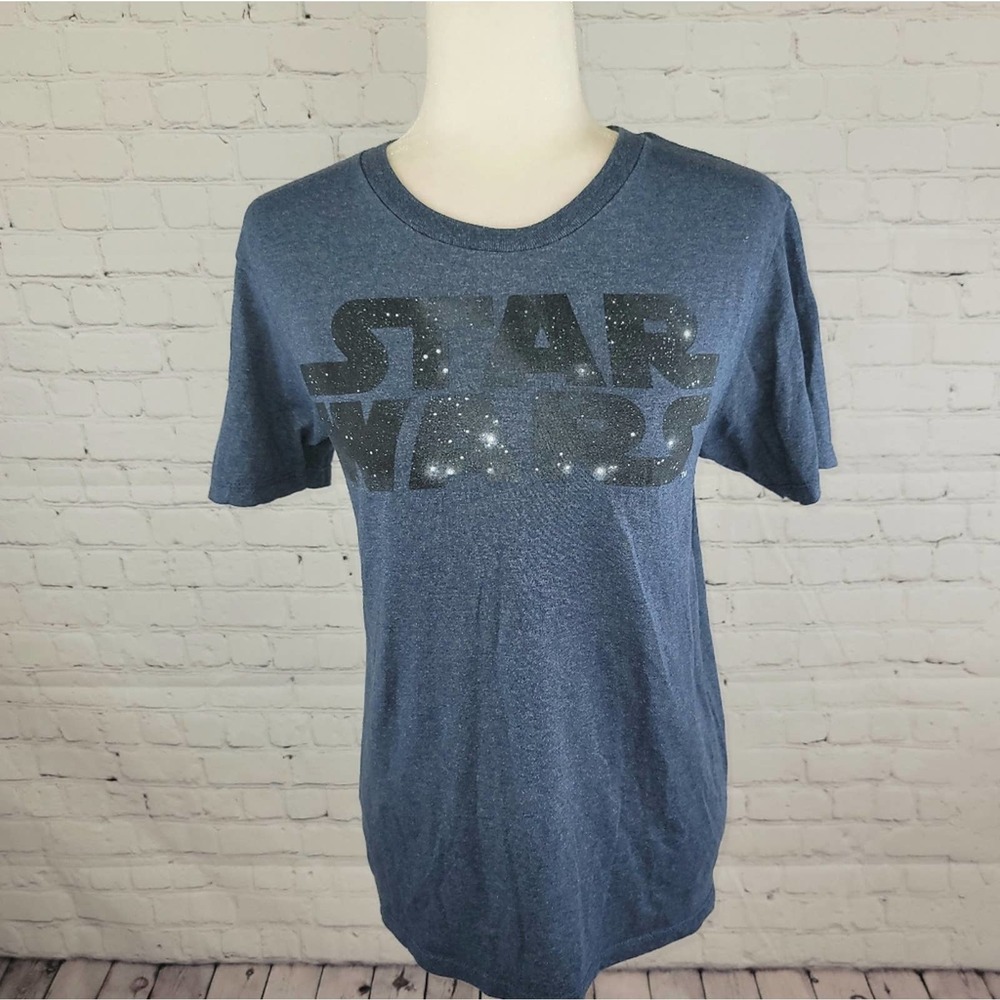 Fifth Sun Blue Short Sleeve Star Wars T-Shirt Size S